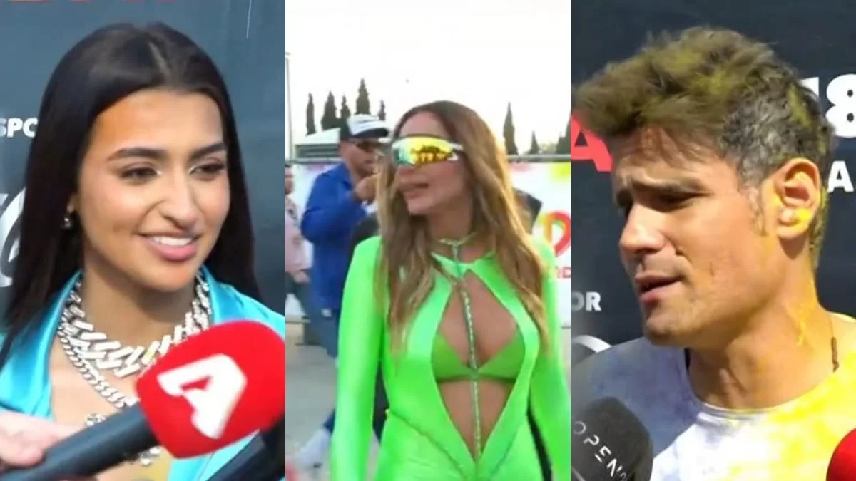 Colourday Festival: Με άκρως κολλητή ολόσωμη φωσφοριζέ φόρμα - Η σοκαριστική εμφάνιση της Δέσποινας Βανδή