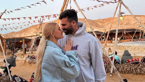 Πρώτη φορά camping με το μωρό: Έψηνε κοψίδια στην παραλία ο Αλεξάνδρου - Η αντίδραση της Ιωάννας Τούνη