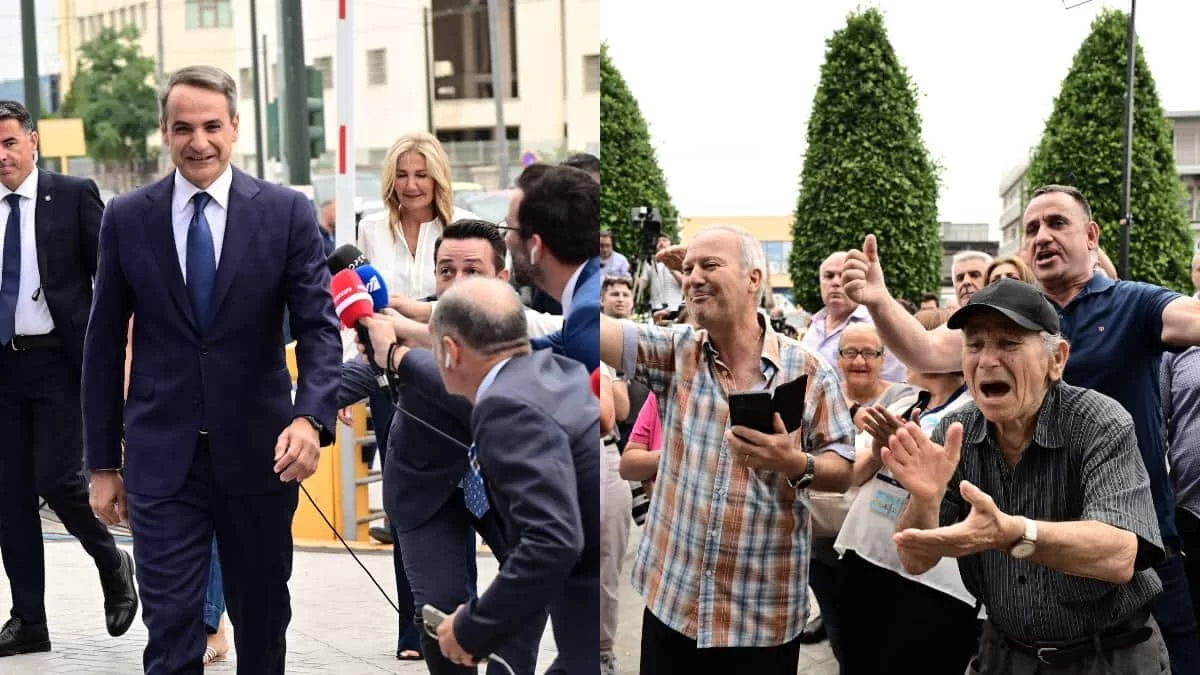 Εκλογές 2023: Τεράστιο προβάδισμα για τη Ν.Δ - Πανηγυρισμοί και αποθέωση έξω από τα γραφεία του κόμματος