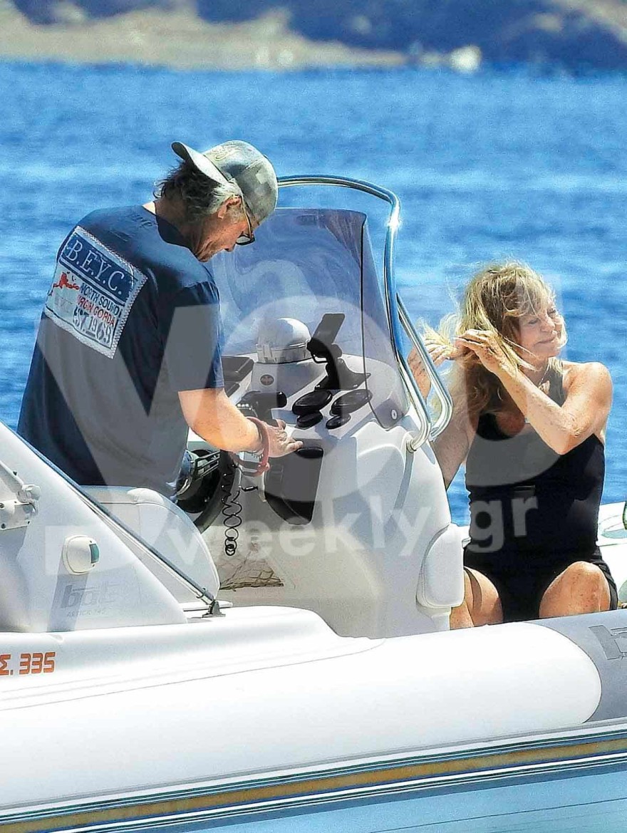 Στην Ελλάδα Kurt Russel Goldie Hawn