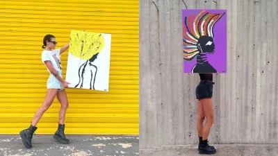 Ειρήνη Κολιδά: Παρουσιάζει την πρώτη της έκθεση ζωγραφικής - Τα έργα της