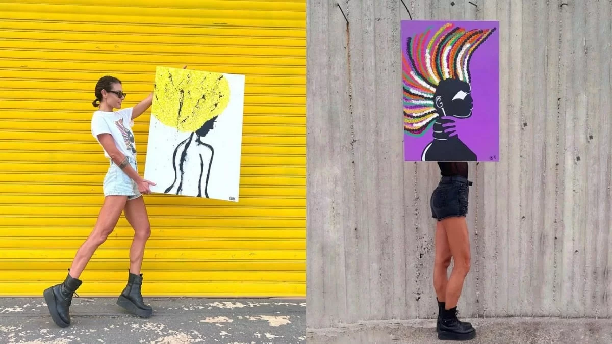 Ειρήνη Κολιδά: Παρουσιάζει την πρώτη της έκθεση ζωγραφικής - Τα έργα της