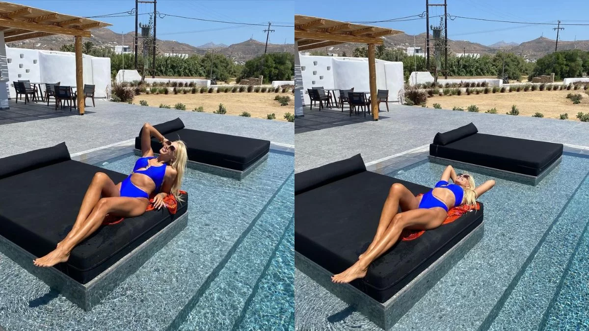 Ολόσωμο και λεοπάρ: Πόσο κοστίζει το μαγιό της Κωνσταντίνος Σπυροπούλου