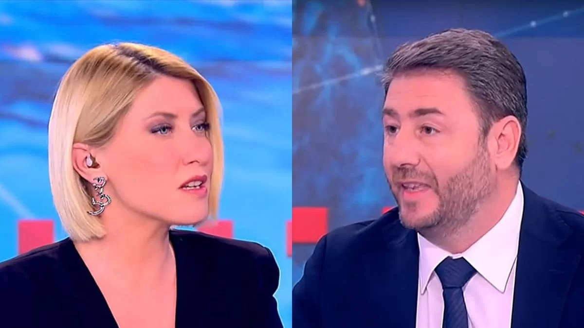 «Κάτι σας έχει πιάσει τώρα! Τι είναι αυτό που λέτε;» - Αμηχανία ανάμεσα στη Σία Κοσιώνη και τον Νίκο Ανδρουλάκη στον αέρα του ΣΚΑΙ