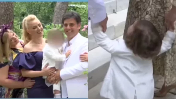 Στιγμές ευτυχίας για τον Γιώργο Λεμπέση & την Σοφία Τραντίδου - Η εντυπωσιακή βάφτιση και το όνομα του μονάκριβου γιου τους