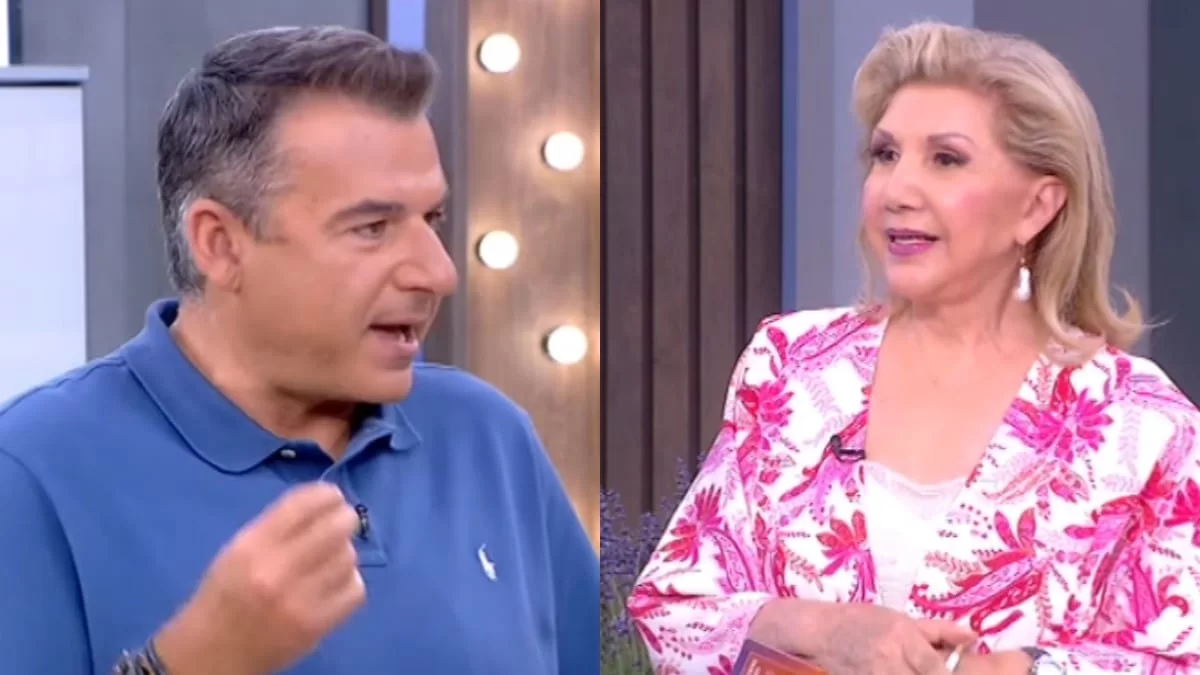 «Είναι ντροπή να...» - H κίνηση δημοσιογράφου στη Λίτσα Πατέρα εξόργισε το Γιώργο Λιάγκα