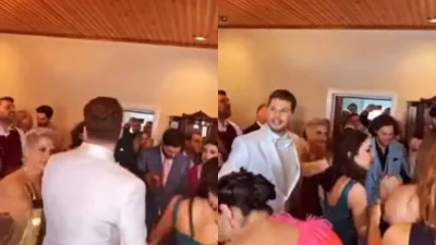 Ντυμένος στα λευκά ο Λούκας Γιώρκας έσερνε το χορό - Το γλέντι στο σπίτι του λίγο πριν το γάμο του