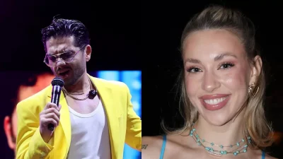 Με ένα σούπερ τοσοδούλι μίνι - Τι φόρεσε η Γαρυφαλλιά Καληφώνη στη συναυλία του Χρήστου Μάστορα στο Θέατρο Πέτρας