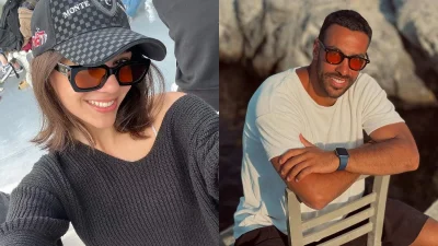 Είχε κρεμαστεί πάνω του και έκανε κοιλιακούς στην παραλία - Ερωτική απόδραση για Νικολαΐδη & Πολυχρονιάδη (Βίντεο)