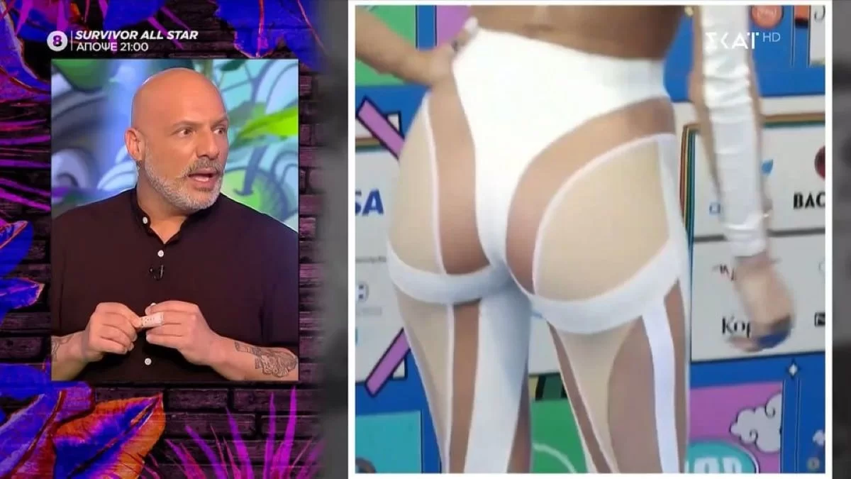 «Δεν νιώθεις τον αέρα παραπανίσια στα μάγουλα; Παιδιά, ο χωρισμός...» - Το αιχμηρό σχόλιο του Νίκου Μουτσινά για την εμφάνιση της Παναγιώταρου στα MAD VMA 2023