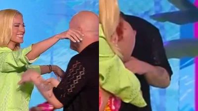 Κρατήθηκε σε όλη την εκπομπή - Δεν άντεξε και έκλαψε ο Μουτσινάς με την έκπληξη της Μακρυπούλια