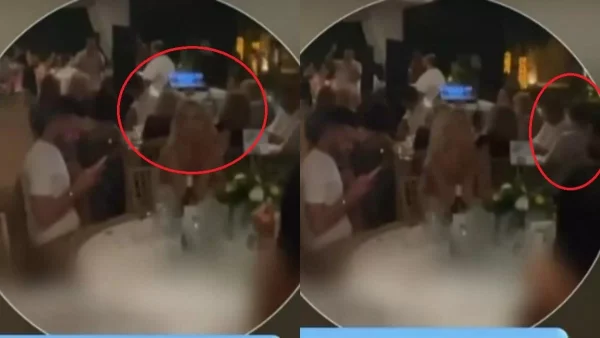 Η κίνηση του Σχίζα στην Αλεξάνδρα Παναγιώταρου - Βίντεο ντοκουμέντο από την βάπτιση που βρέθηκαν μαζί λίγο μετά τον χωρισμό τους