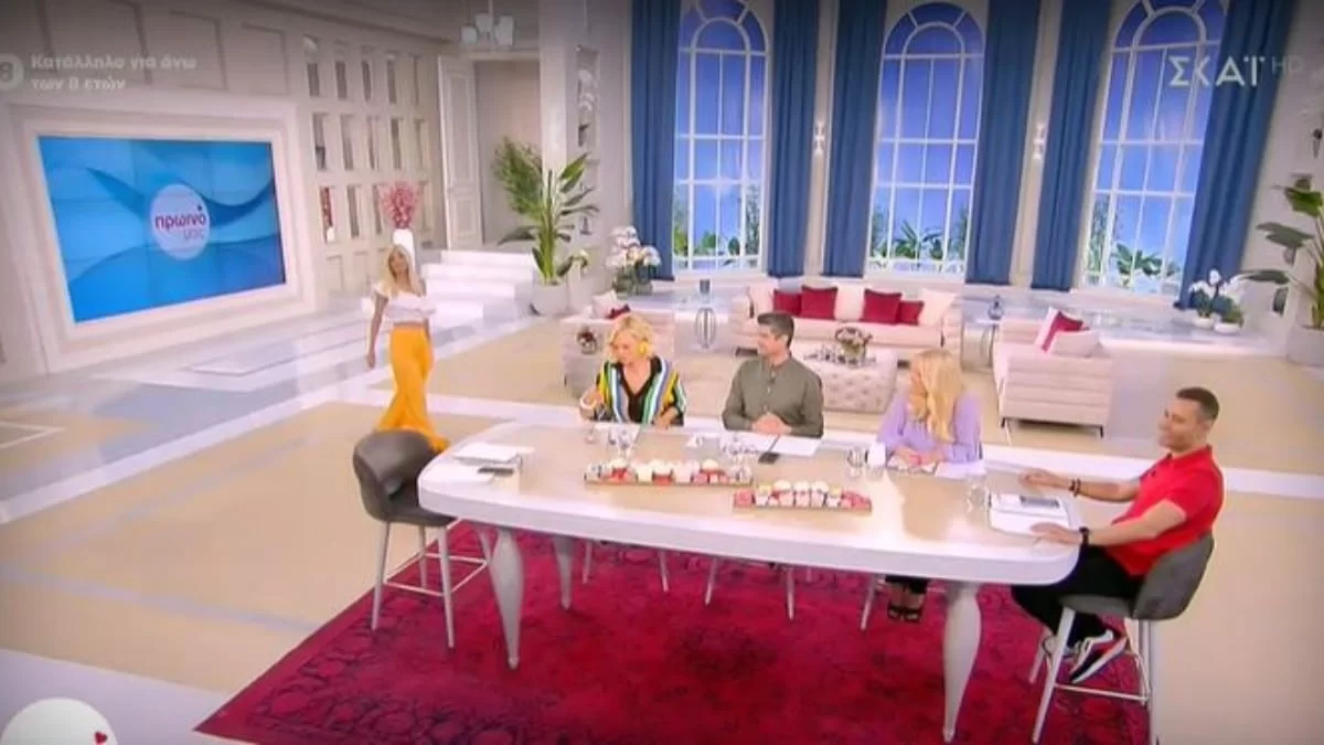 Αφροδίτη Γραμμέλη: Επέστρεψε στο Πρωινό μας μετά την λιποθυμία της - Τα πρώτα της λόγια