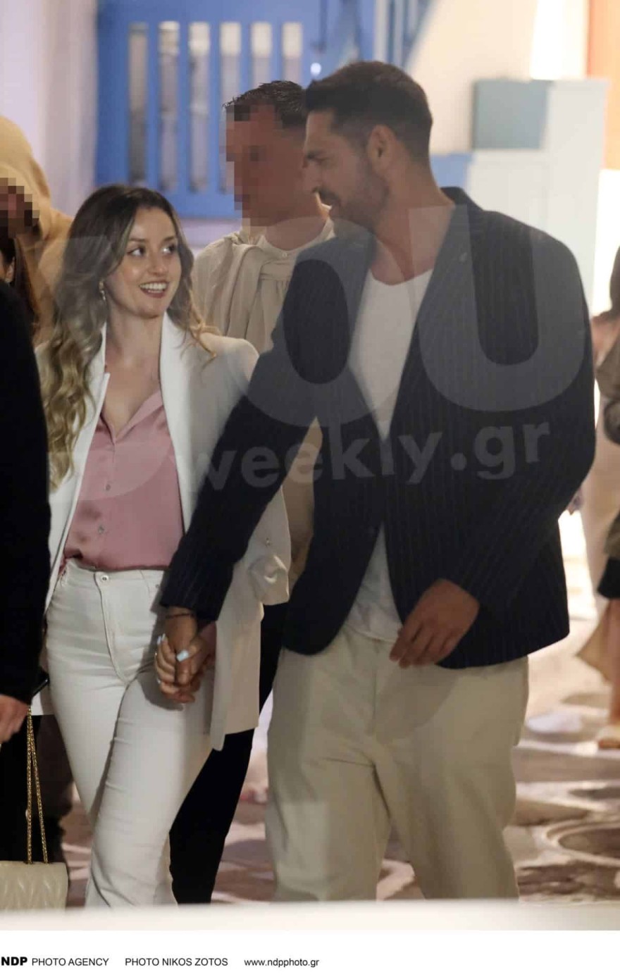 Γιάννης Σπαλιάρας σύντροφος Μύκονος