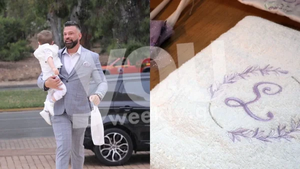 Βάπτιση κόρης Κώστα Σόμμερ: Παραμυθένιο και λιλά το φόρεμα που επέλεξε η Βαλεντίνη Παπαδάκη (Αποκλειστικό Youweekly.gr)