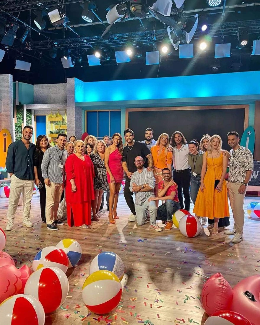 Ελένη Χατζίδου breakfast at star