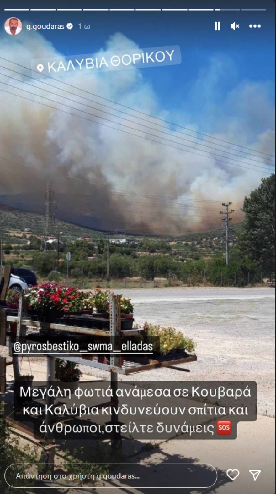 Γκουντάρας φωτιά
