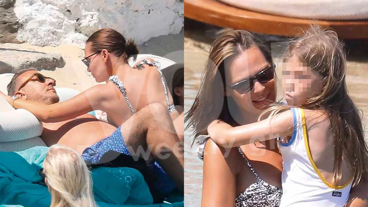 Υβόννη Μπόσνιακ: Με μικροσκοπικό μπικίνι σε παραλία της Μυκόνου - Οι αγκαλιές και τα τρυφερά φιλιά με τον Αντώνη Ρέμο