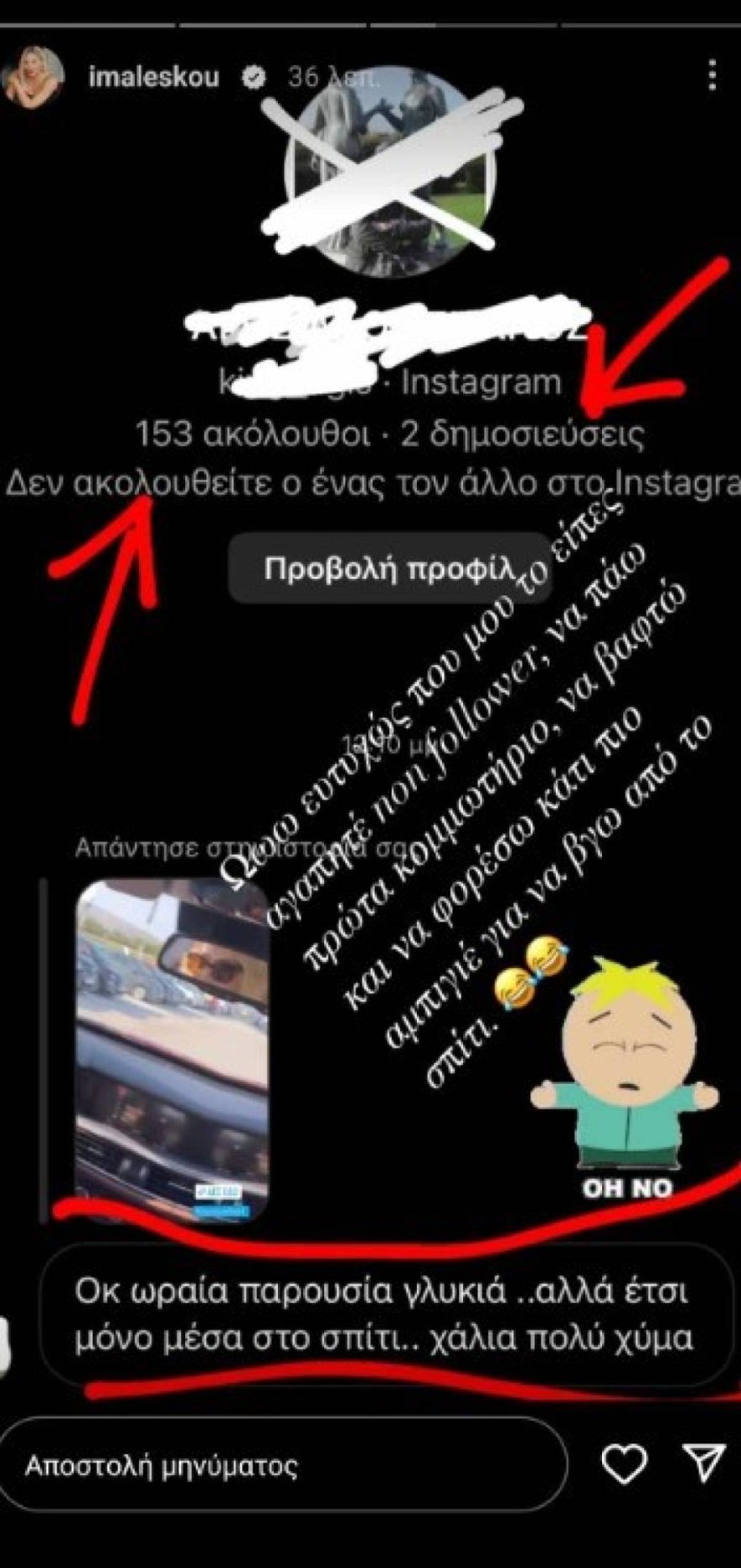 Ιωάννα Μαλέσκου Instagram