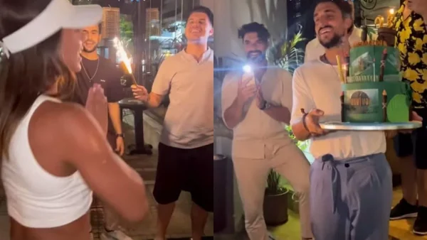 Γενέθλια για την Μαριαλένα Ρουμελιώτη - Η έκπληξη του Σάκη Κατσούλη και η συγκίνησή της (Βίντεο)