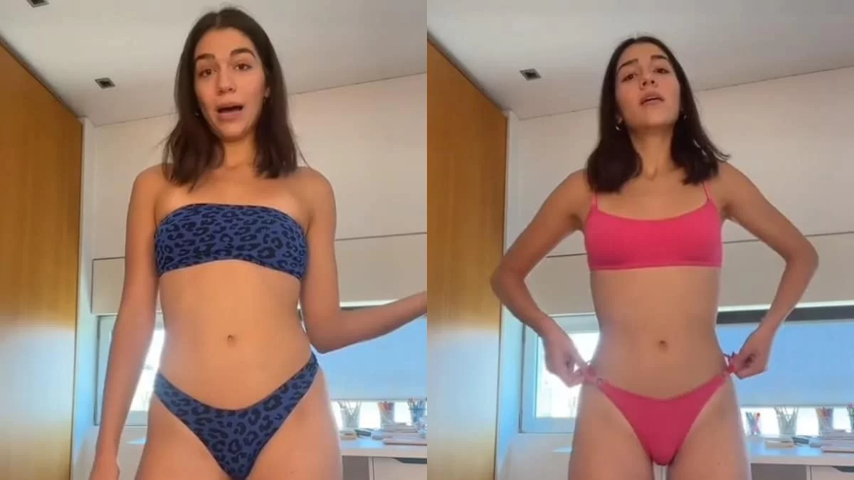 Μελίνα Νικολαΐδη: Χαμός στο Tik Tok με το βίντεο που δοκιμάζει μαγιό