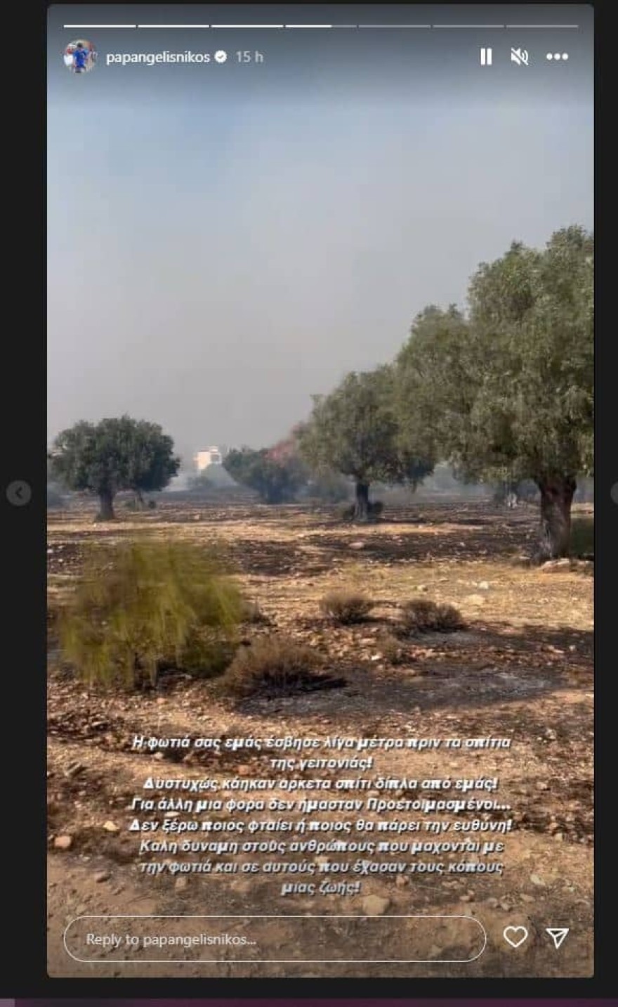 Νικος Παπαγγελης φωτος