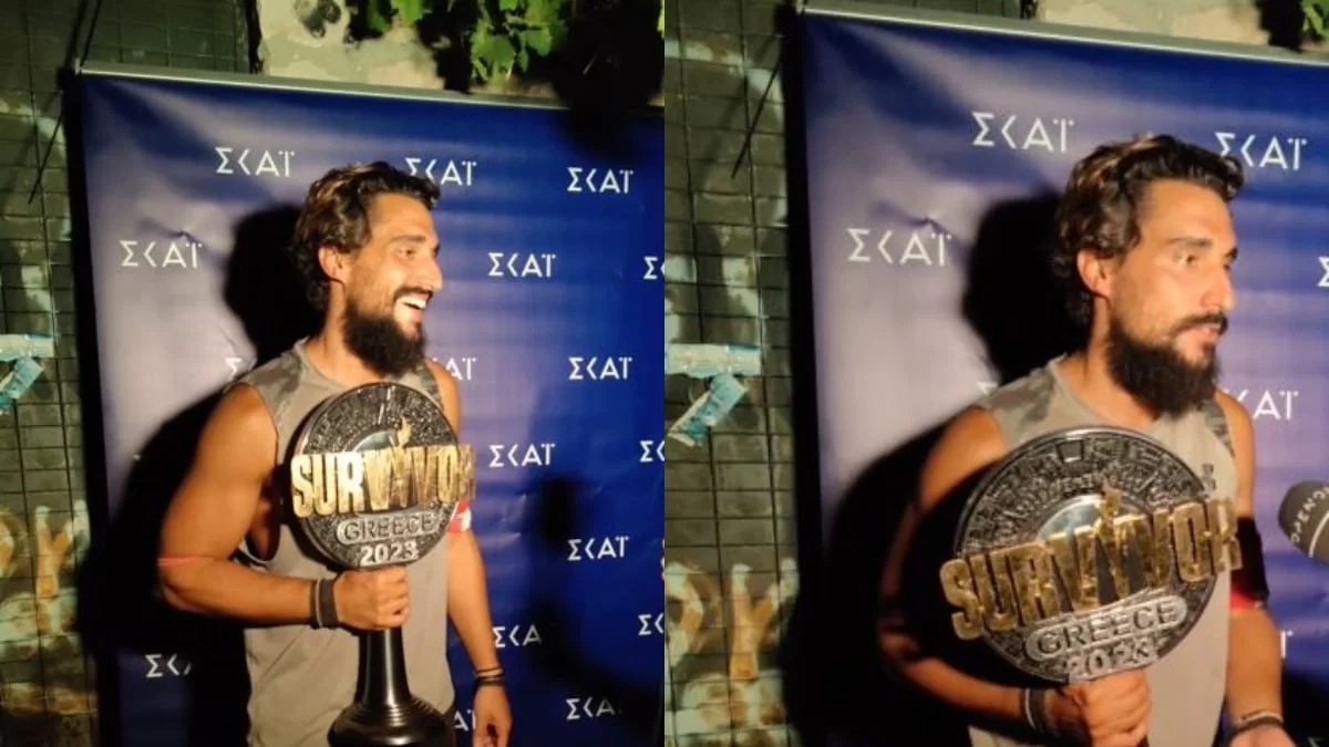 Survivor All Star: «Έμεινα πιστός στις αρχές και στις αξίες μου και...» - Οι πρώτες δηλώσεις του Σάκη Κατσούλη μετά τη νίκη του στον τελικό