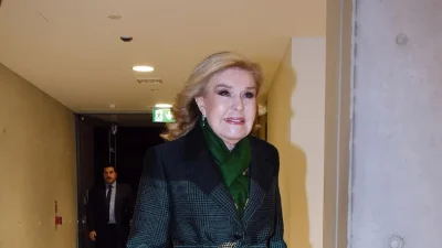 Μαριάννα Βαρδινογιάννη: Η τελευταία επίσημη εμφάνισή της - Ντυμένη στα λευκά