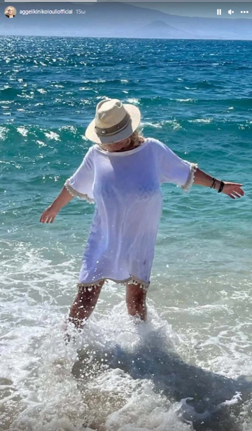 Αγγελική Νικολούλη μαγιό