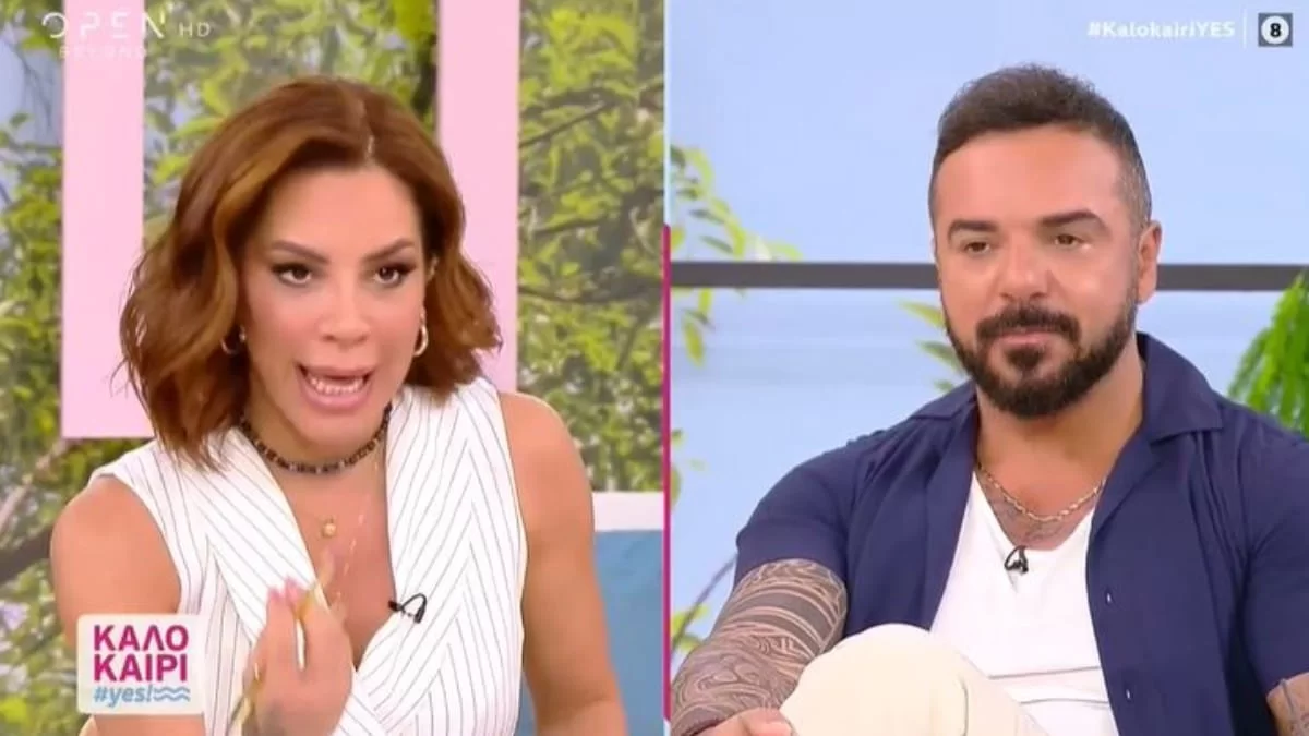 Xαλασμός ανάμεσα σε Τριαντάφυλλο και Πιερίδη στο πλατό του OPEN: «Χαβαλέ με χιλιάδες ευρώ;» - «Μαριάντα πόσα χρόνια έχεις...»