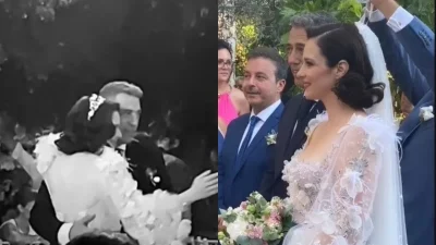 Συγκίνηση στο γλέντι μετά το γάμο & τη βάφτιση - Ο ρομαντικός χορός της Ευγενίας Δημητροπούλου με τον σύζυγό της