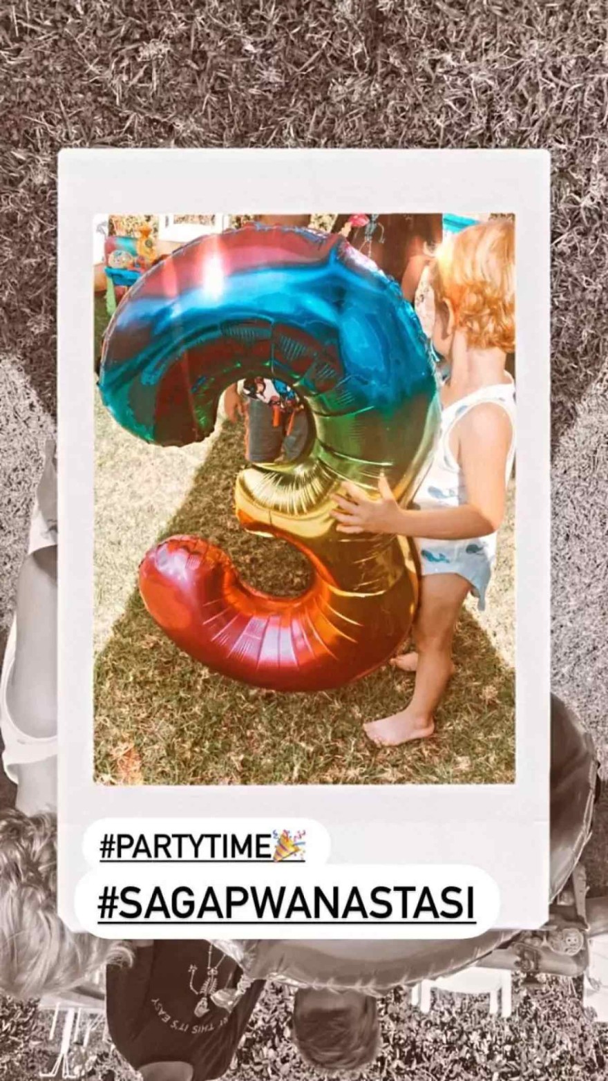 Λένα Δροσάκη γιος