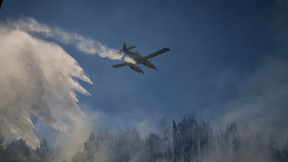 Νέα φωτιά - Πολύ κοντά στη Θεσσαλονίκη στο Παιδικό Χωρίο SOS