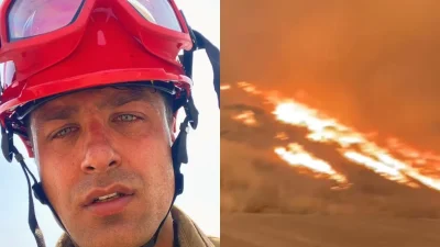 Εικόνες τρόμου: «Φύγε γρήγορα, φύγε γρήγορα»  - Το βίντεο του Γιάννη Τσολάκη από το Survivor την ώρα που τρέχει να σωθεί από τις φλόγες