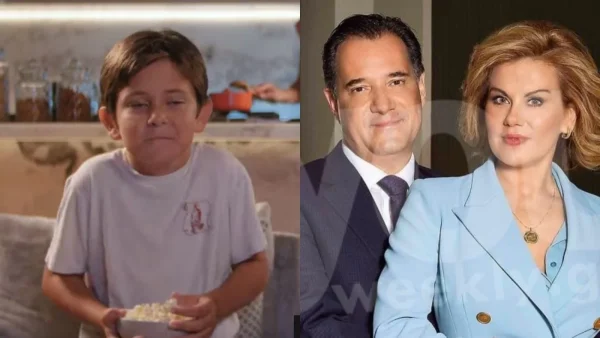 Θραύση για το μικρό γιο του Γεωργιάδη & της Μανωλίδου - Παίζει σε διαφημιστικό σποτ ο 9χρονος Αναστάσιος Αλκαίος