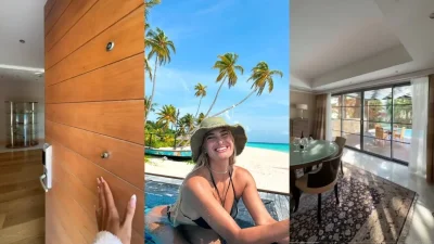 Με 8 δωμάτια, σάουνα, πισίνα και γυμναστήριο το δωμάτιο που μένει η Ιωάννα Τούνη σε ξενοδοχείο της Ρόδου