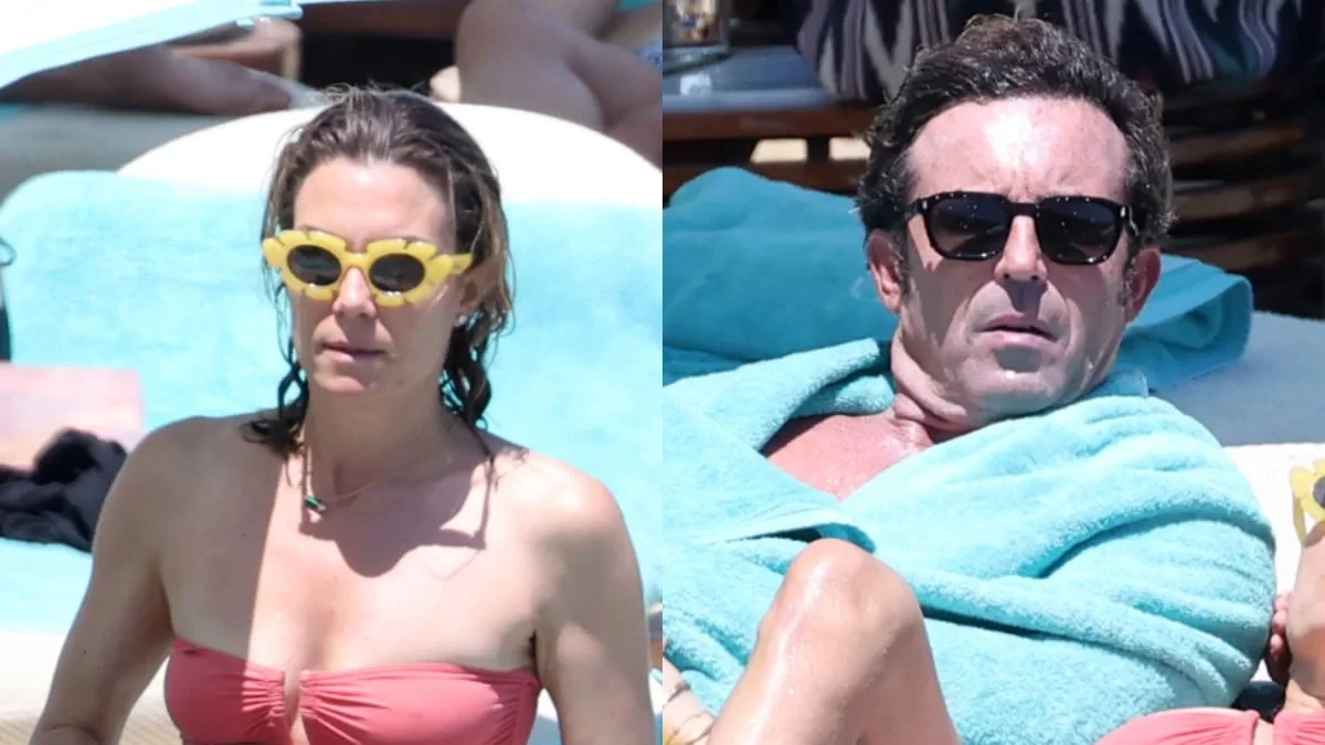 Αναστάτωση σε παραλία της Μυκόνου με το σώμα της Βίκυς Καγιά - Φωτογραφίες από τις βουτιές με τον Ηλία Κρασσά