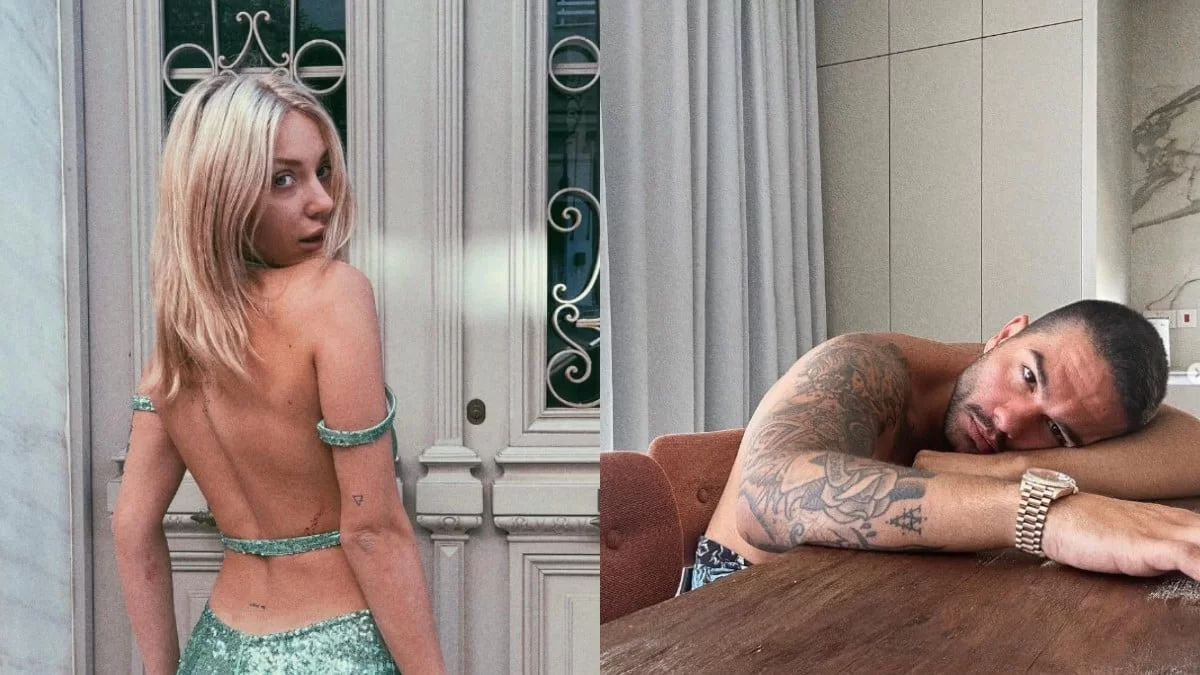 Τον φιλούσε παθιασμένα από το μάγουλο μέχρι τα χείλη - Το βίντεο της Γαρυφαλλιάς Καληφώνη χέρι χέρι με τον Χρήστο Μάστορα