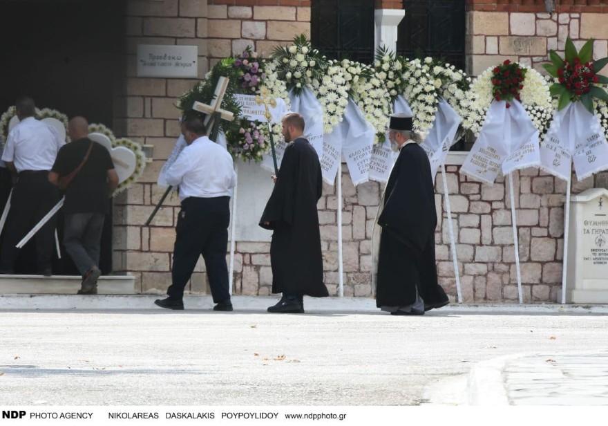 Οδυσσέας Σταμούλης κηδεία 11χρονου γιου