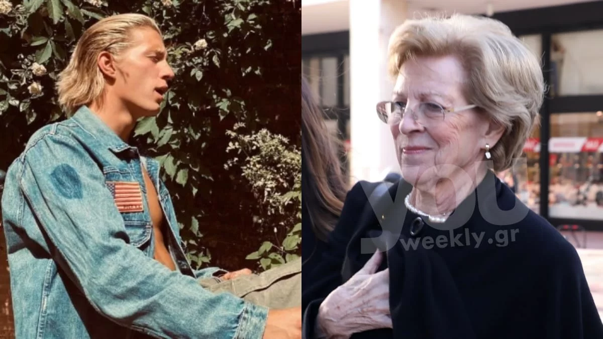 Αγκαλιά με την γιαγιά του στις Σπέτσες ο Κωνσταντίνος Αλέξιος - Η συγκινητική φωτογραφία του εγγονού του τέως βασιλιά Κωνσταντίνου με την σύζυγό του, Άννα Μαρία