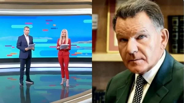 Ενοχλημένος ο Αλέξης Κούγιας στον αέρα του Alpha Τώρα - Αμηχανία με την παρατήρησή του στους παρουσιαστές