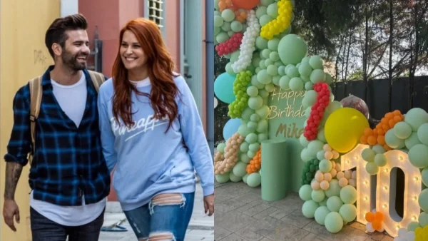 Ξανά μαζί Σίσσυ Χρηστίδου & Θοδωρής Μαραντίνης για χάρη του μικρού γιου τους - Η φαντασμαγορική τούρτα που του ετοίμασαν