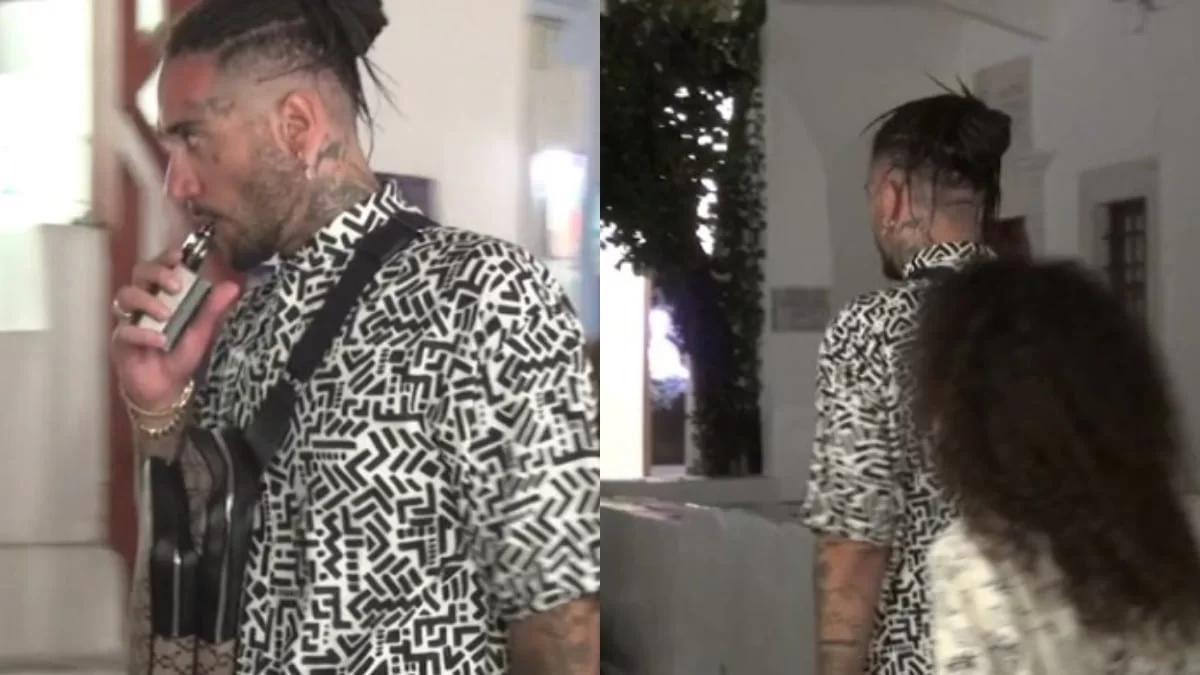 Μύκονος: Απίστευτο σκηνικό με Mente και Σολωμού - Με το που είδε τις κάμερες ο τράπερ...