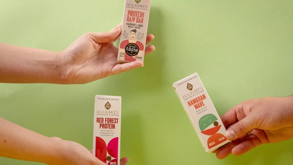 Νέες vegan μπάρες πρωτεϊνης από την Holigreen χωρίς γλουτένη και ζάχαρη με 100% φυσικά συστατικά