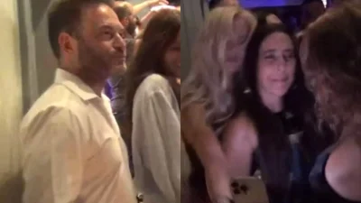 Άγριο ξεφάντωμα σε μπαράκι της Μυκόνου για τον Αριστομένη Γιαννόπουλο - Η αντίδρασή του όταν είδε τον Πέτρο Κωστόπουλο