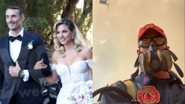 Στη μάχη με τις φωτιές ο πρώην σύζυγος της Σταυρούλας Χρυσαειδή, Παναγιώτης Τριβυζάς - Οι ανατριχιαστικές φωτογραφίες από την Πάρνηθα