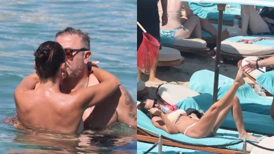 Τα "καυτά" φιλιά στη θάλασσα και οι αγκαλιές με τη μικρή Ελένη - Αποκλειστικές φωτογραφίες από τις διακοπές του Ρέμου με την Μπόσνιακ στη Μύκονο
