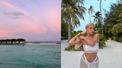 Τα εισιτήρια μόνο έχουν πάνω από 1000 ευρώ: Σε χλιδάτο ξενοδοχείο στις Μαλδίβες η Τούνη - Από το μπαλκόνι βουτάς στη θάλασσα