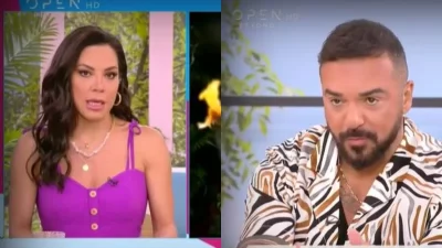 «Θα το συζητήσουμε στο καμαρίνι σου ιδιαίτερα» - Αμηχανία στο πλατό του Καλοκαίρι Yes με Πιερίδη και Τριαντάφυλλο