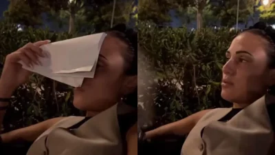 "Μέθυσε" η Ασημίνα Χατζηανδρέου σε νυχτερινή της έξοδο με τον Χρήστο Δάντη - Το βίντεο που έβγαλε στη φόρα